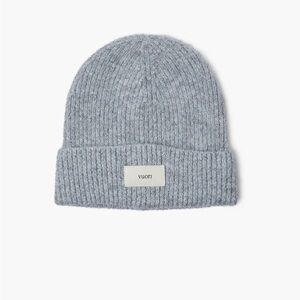 Vuori Light Gray Knit Beanie